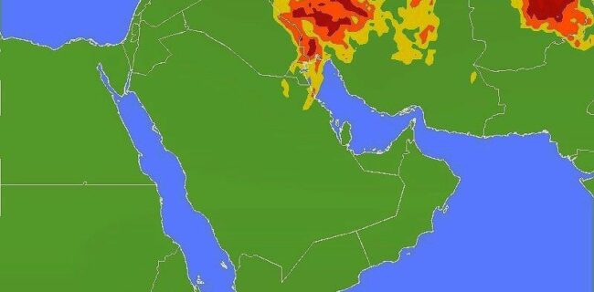 از پنجشنبه تا یکشنبه هفته بعدی رگبار باران و صاعقه در نیمی از خاک کشور!